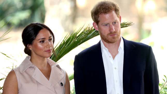Image for article titled The Onion's Exclusive Interview with Meghan and Harry